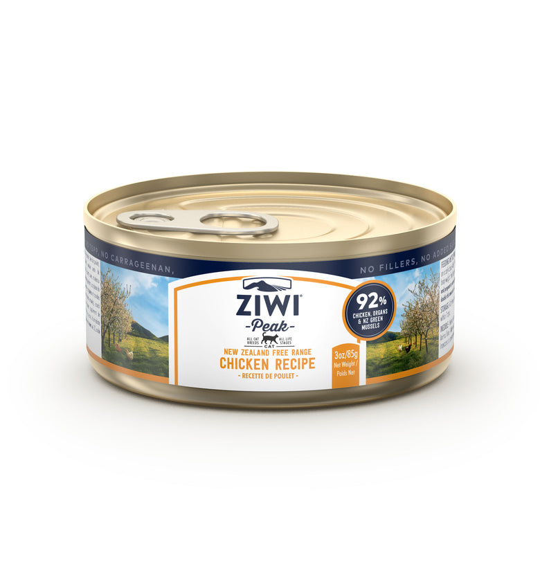 Ziwi Peak Free Range Chicken Cat Canned Wet Food 85g